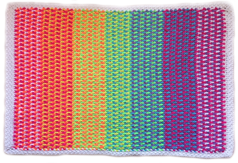 Crochet Baby Sunshine Blanket by Wool Monkey