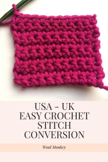 Wool Monkey Crochet Stitch Convertor